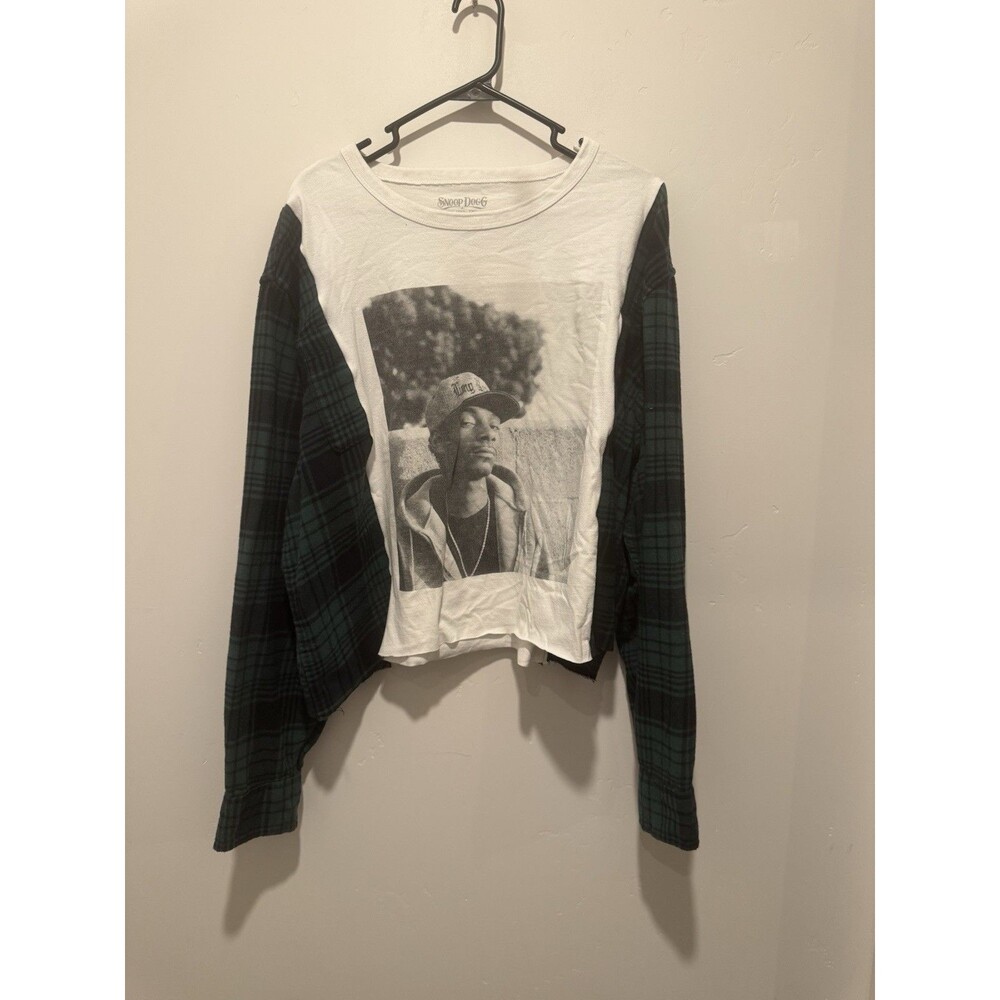 Reworked Upcycle Grunge Oversize  Snoop Dogg Top L/XL